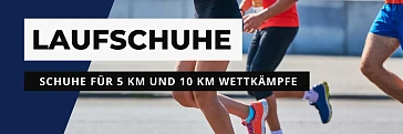 Laufschuhe für kurze Wettkämpfe über 5 Kilometer und 10 Kilometer