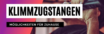 Klimmzugstangen für zuhause