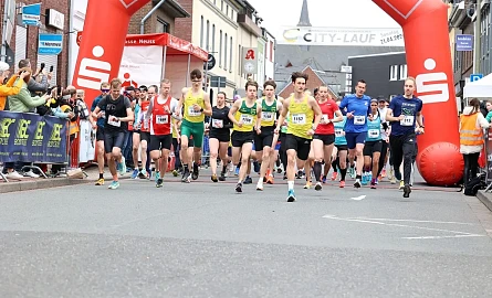 Korschenbroicher City-Lauf Start