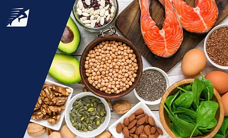 Fetthaltige und gesunde Lebensmittel