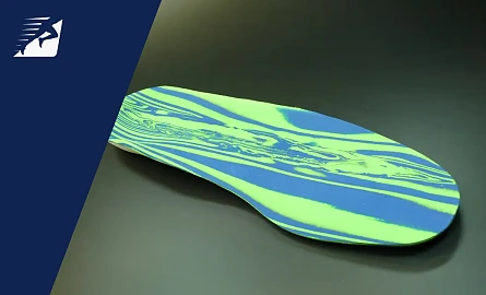 Bunte Laufschuh-Einlage