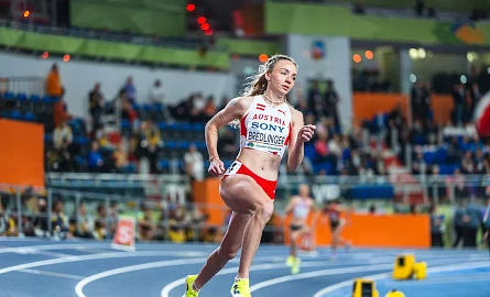 Caroline Bredlinger bei der Hallen-WM 2026