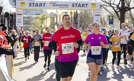 Hannover Marathon Staffelläufer