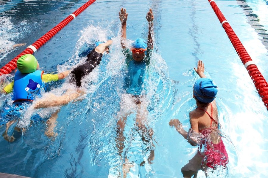 Kinder-Triathlons in Schweiz