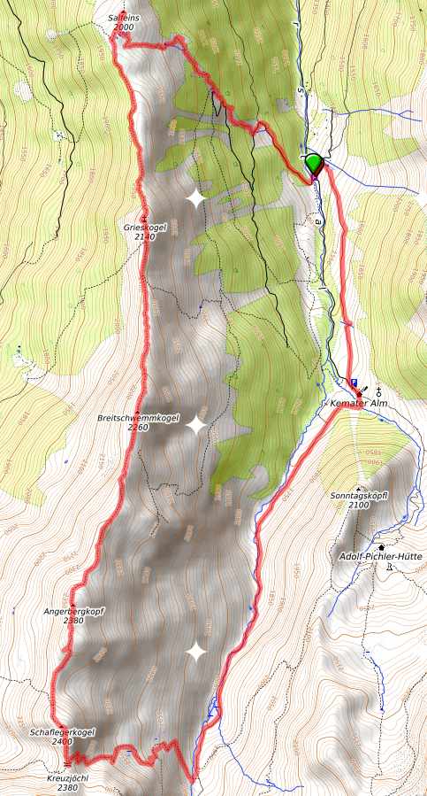 Salfeins Schaflegerkogel Rundtour 21 1659993373