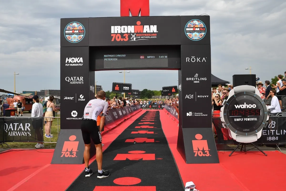 Dänischer Sieg von Mathias Lyngso Petersen beim IRONMAN 70.3 Westfriesland 2025