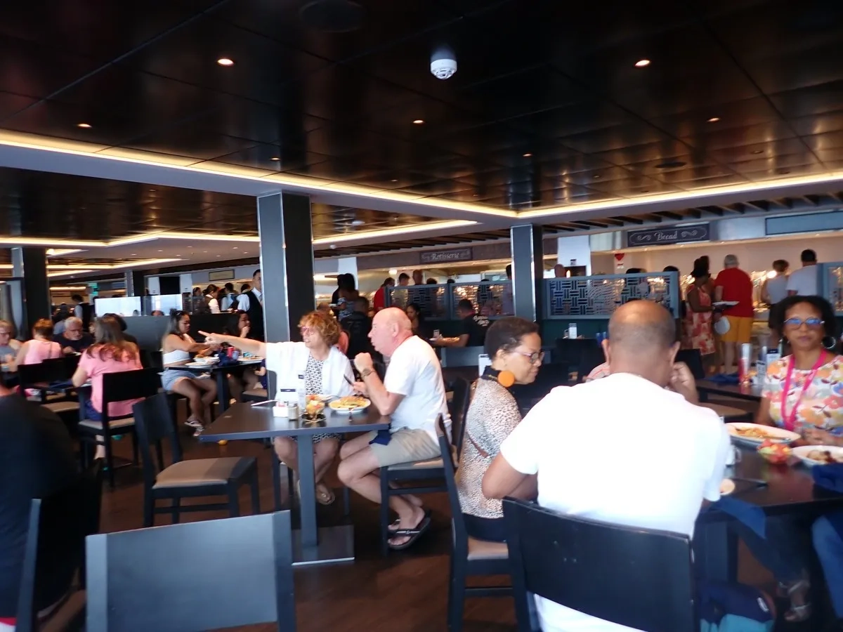 Eastern Caribbean Marathon Challenge 2025: Buffet Deck