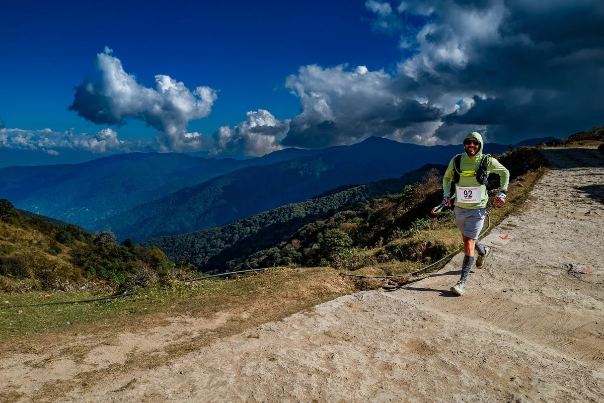 Himalayan 100 Miles Stage Race 2025: Betonpiste auf der 1. Etappe
