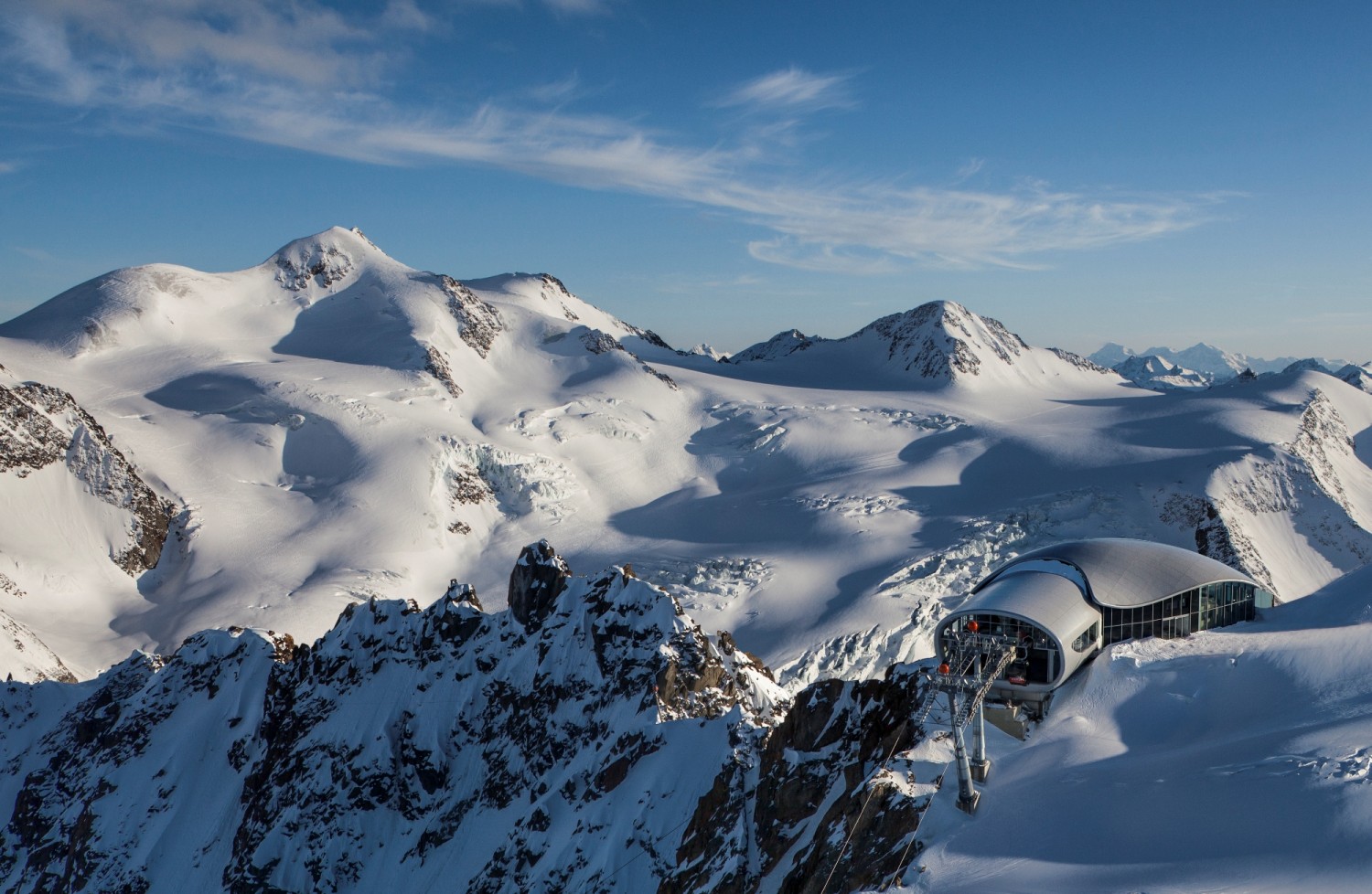 Pitztaler Gletscher - das höchste Skigebiet Österreichs. Foto: Hochzeiger Bergbahnen