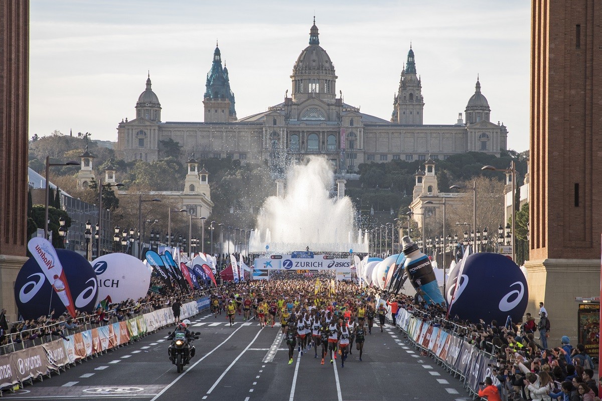 Start Barcelona Marathon