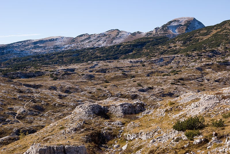 Die höchsten Berge in den Vizentiner Alpen