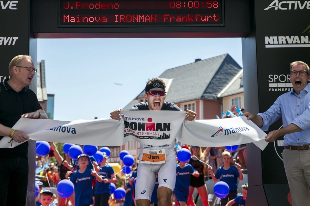 Jan Frodeno beim Ironman Frankfurt