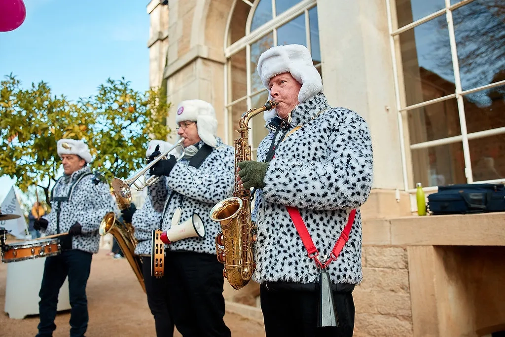 Marathon du Beaujolais: Eiskalte Livemusik