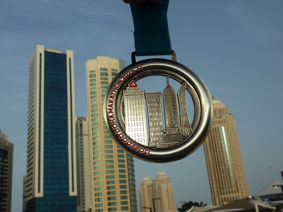 Doha Marathon Medaille
