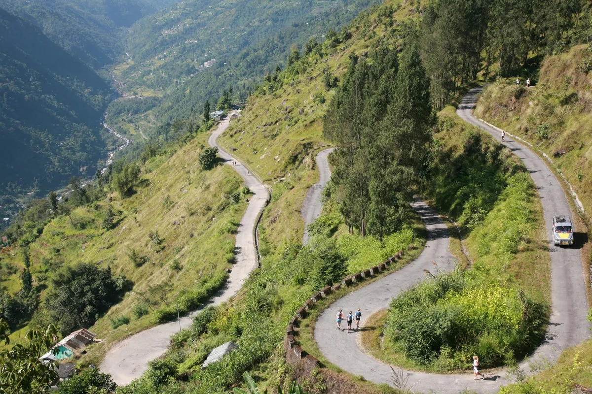 Himalayan 100 Miles Stage Race 2025: Szene von der 4. Etappe