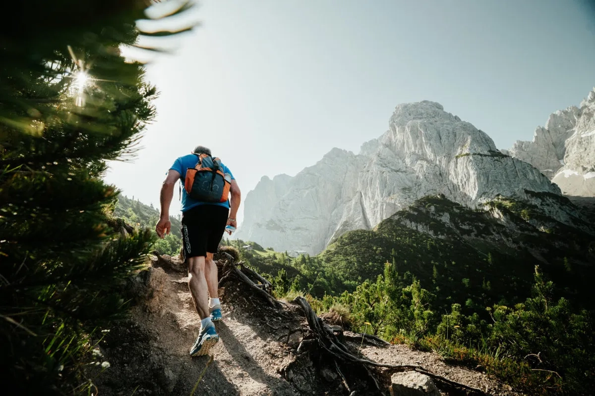 Ebbser Koasamarsch: Kaiserwetter beim Koasamarsch.