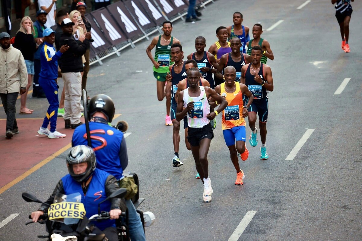 Sanlam Marathon 2023: Spitzengruppe Männer