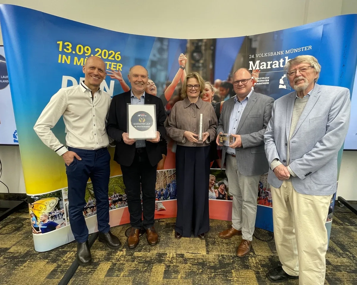 Der Münster Marathon wurde von HDsports als einer der schönsten Läufe Deutschlands ausgezeichnet.