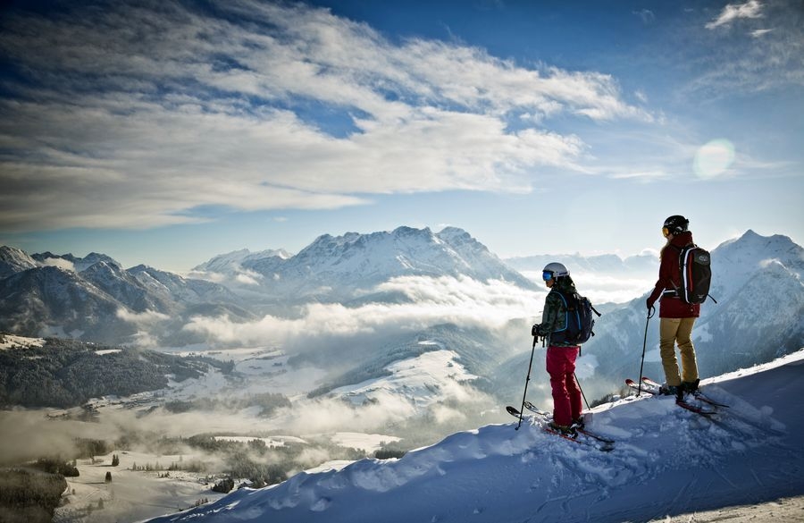 Skifahren, Skiurlaub und Winterurlaub in den Kitzbüheler Alpen