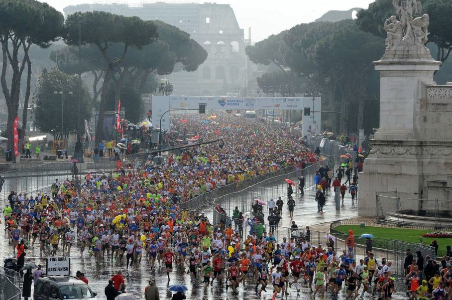 Der Rom-Marathon. Foto: Veranstalter