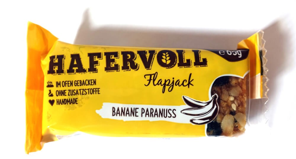 Energieriegel "Hafervoll Flapjack"