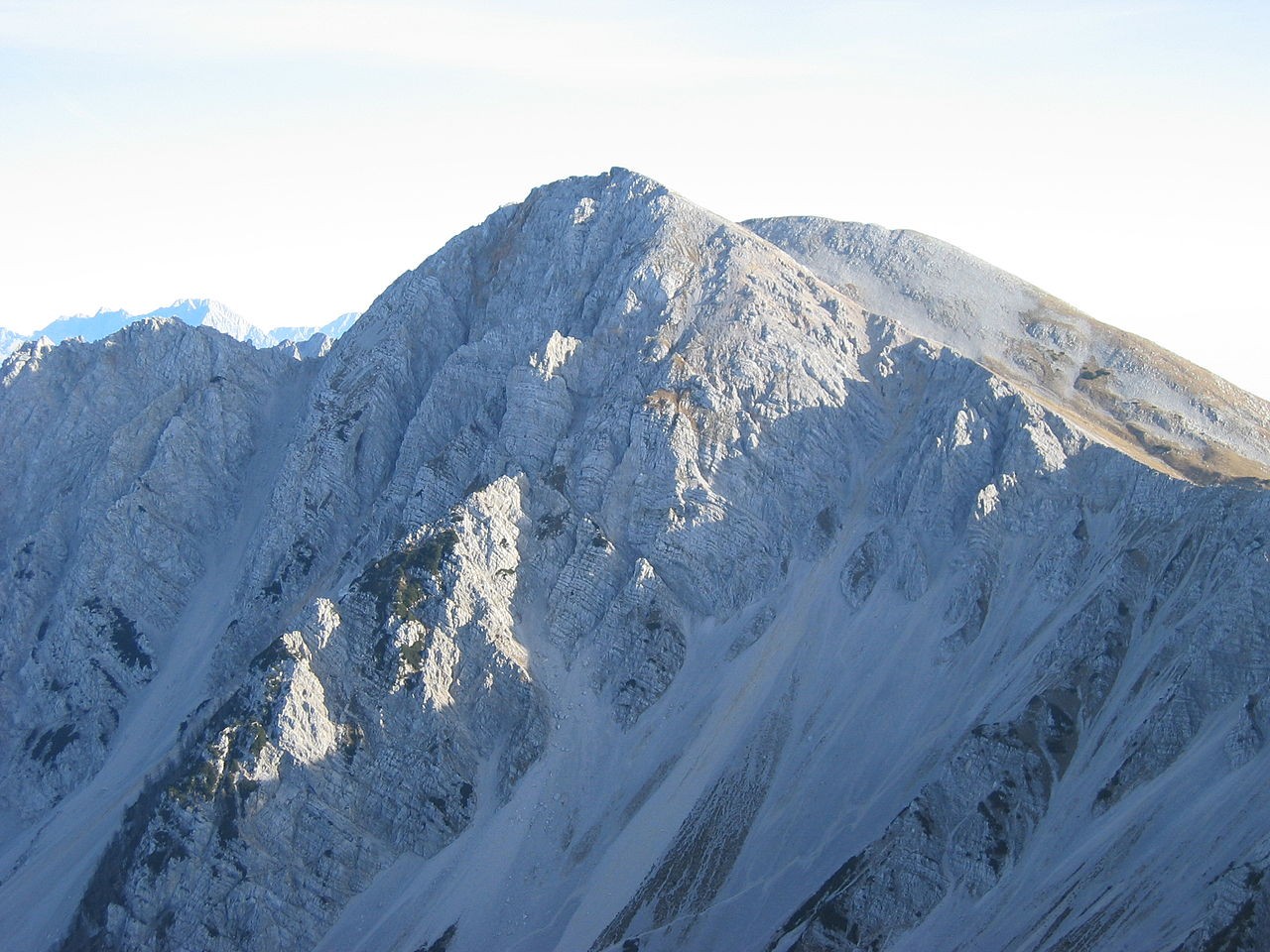 Die höchsten Berge in den Karawanken und Bachergebirge