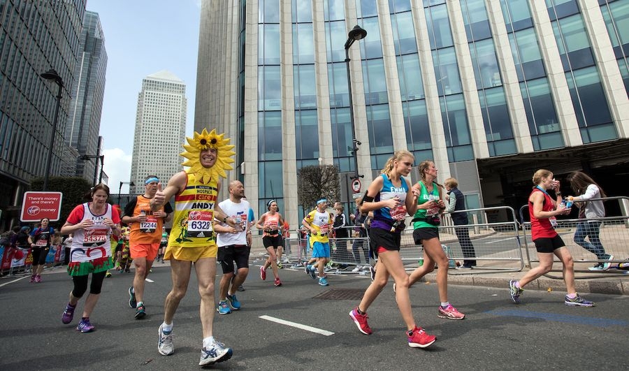 The London Marathon is one of the biggest marathons in the world. Photo: Virgin Money London Marathon