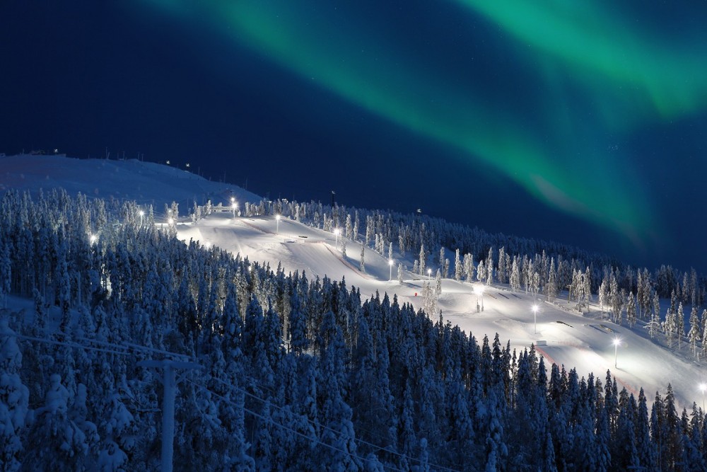 Skifahren, Skiurlaub und Winterurlaub in Finnland