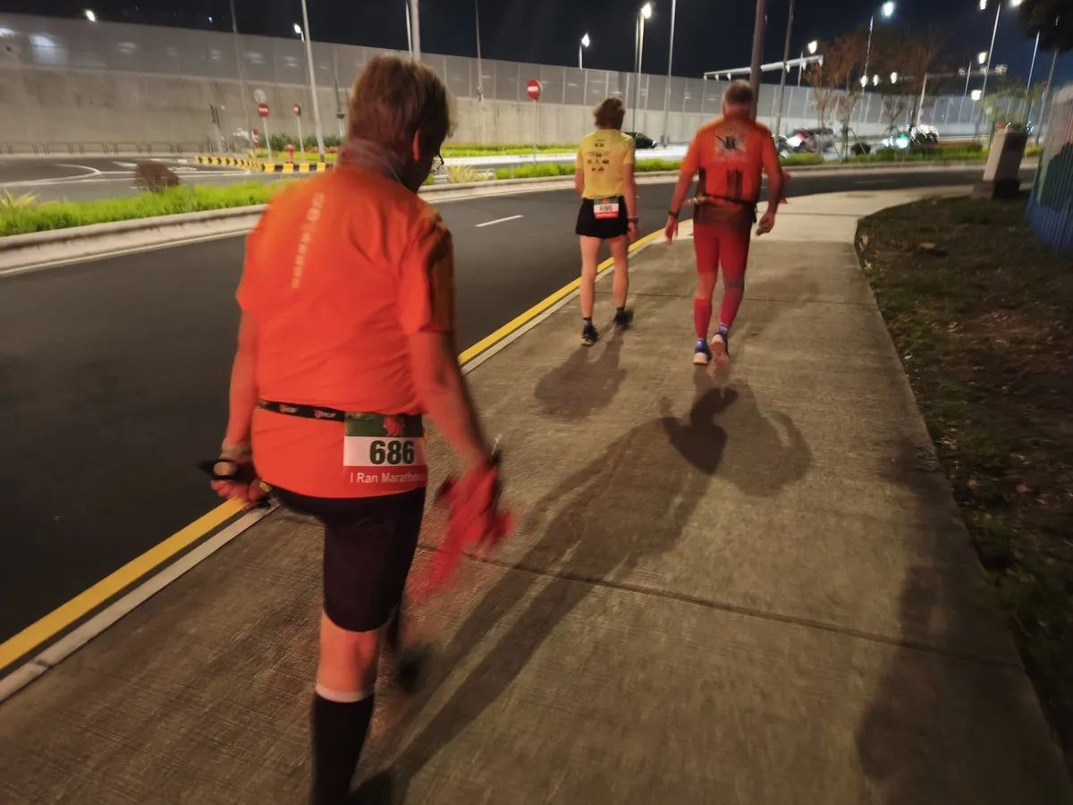 South China Marathon Challenge 21: Doris, Mario und Thomas