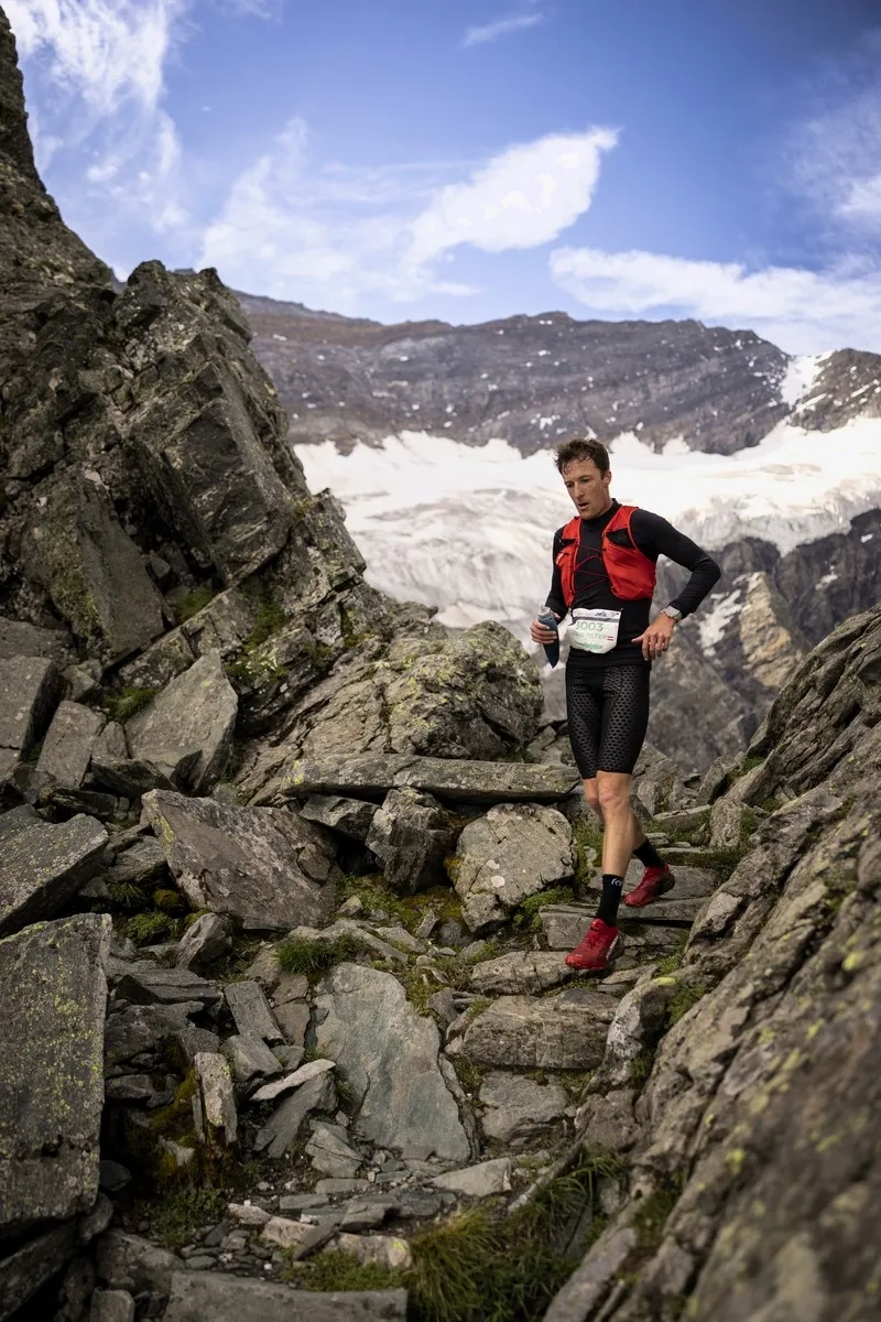 Weissee Gletscherwelt Trail 2025: Hans-Peter Innerhofer auf dem Weg zum Sieg