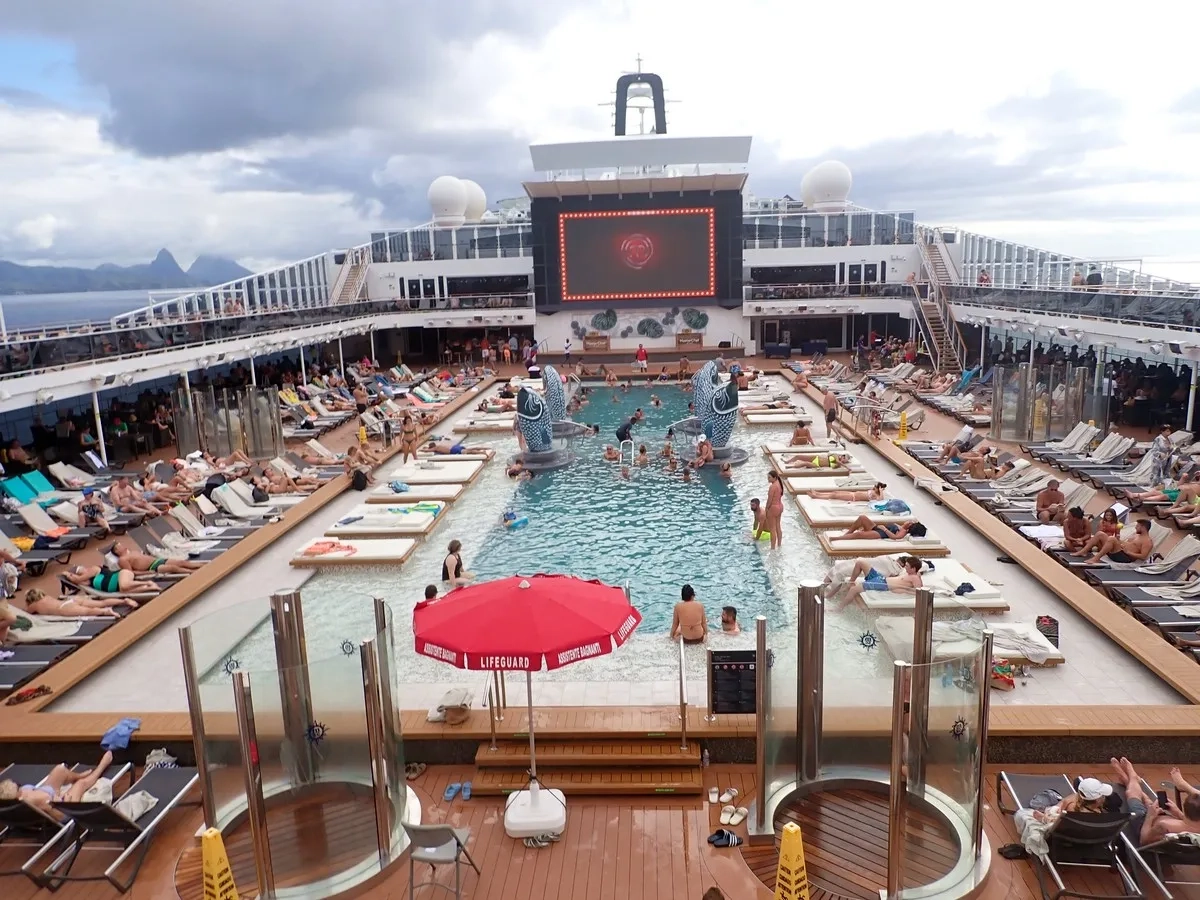 Deck 16 auf der MSC Virtuosa