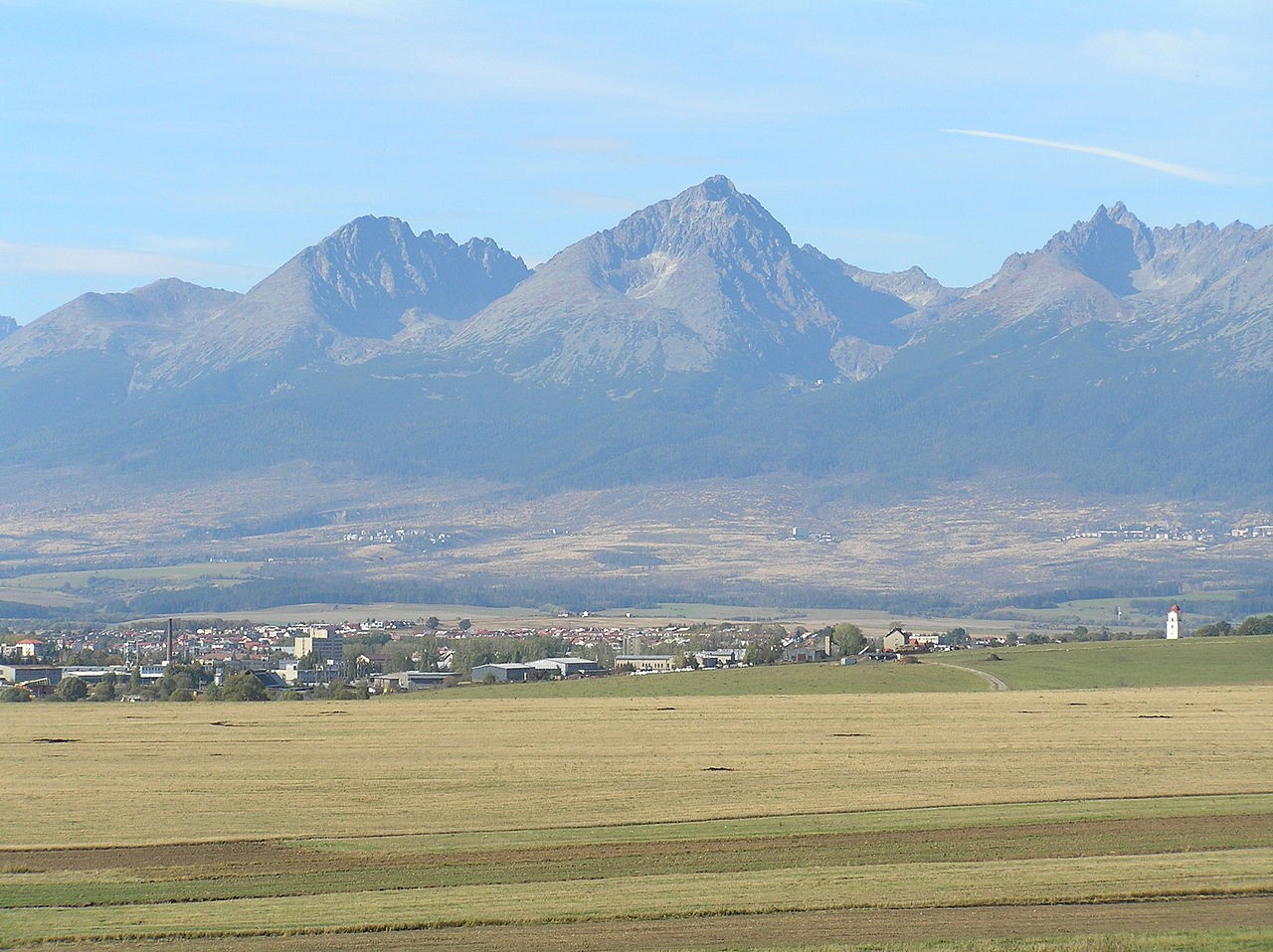 Die höchsten Berge in der Slowakei