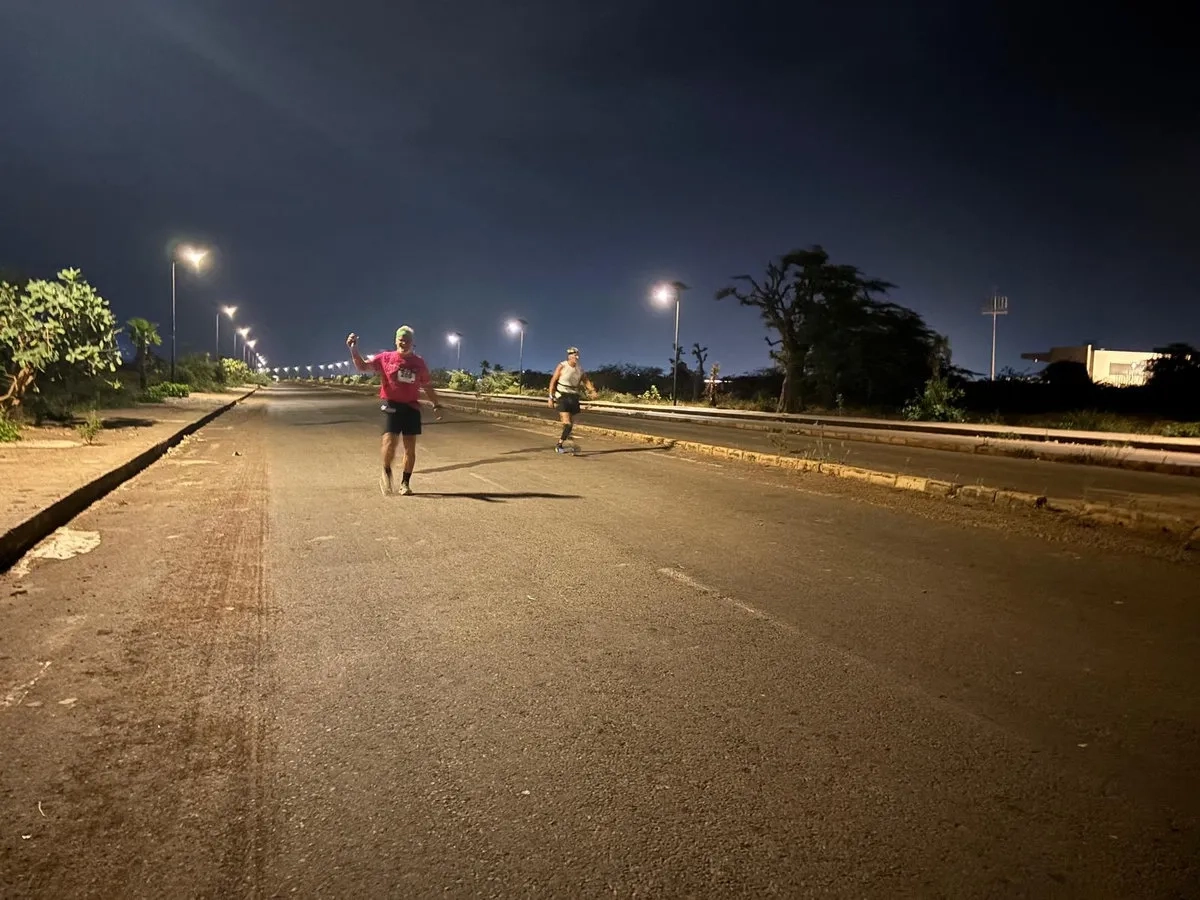 Dakar Club-Marathon: Juhani und der Autor