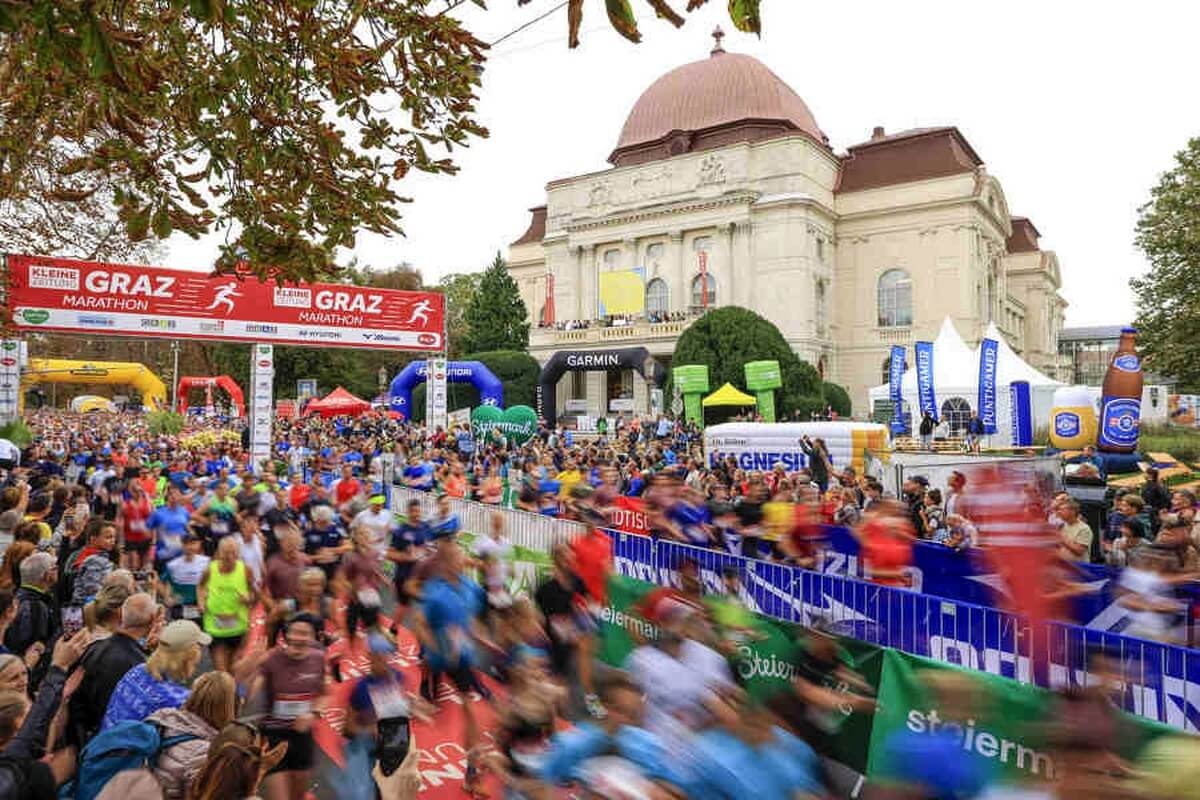 Graz Marathon Start