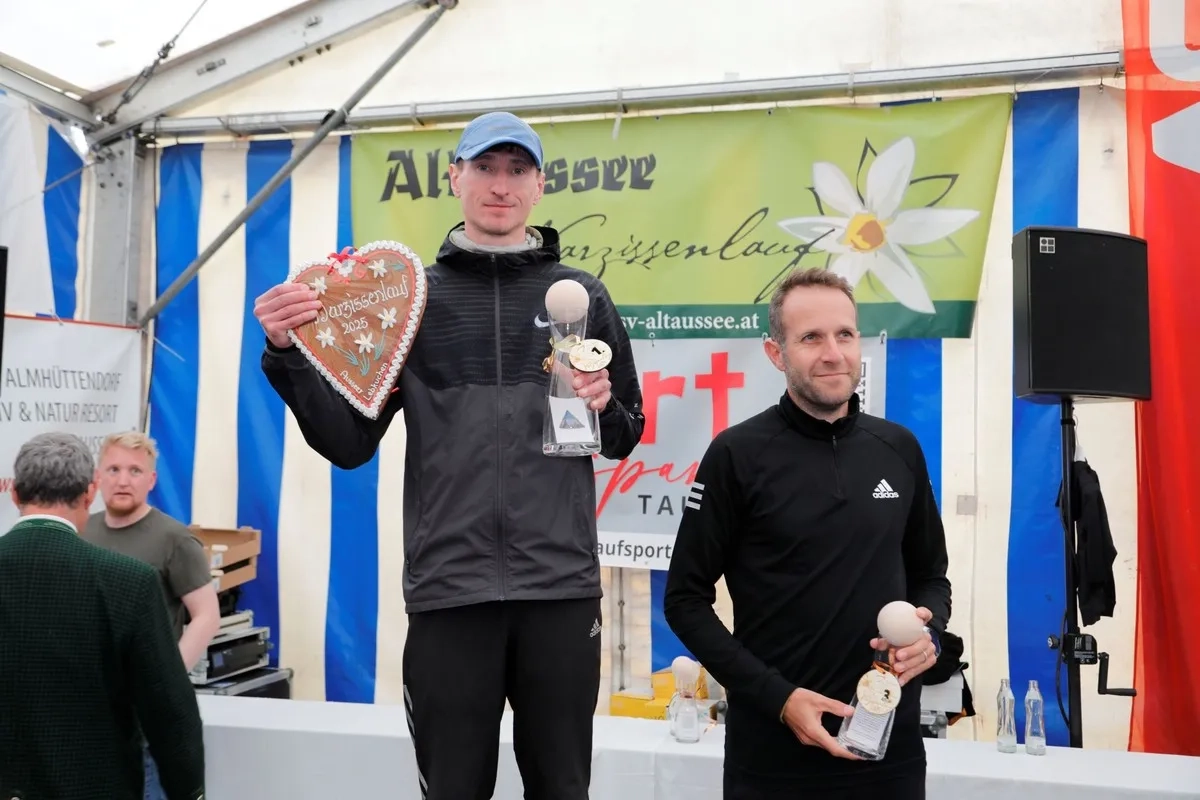 Narzissenlauf Altaussee 2025: Die schnellssten Läufer 15 km