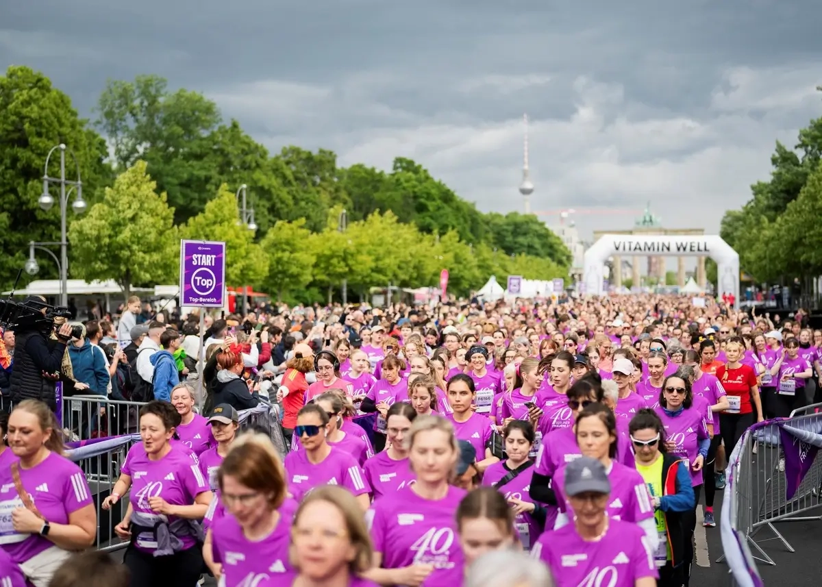 Start zum Berliner Frauenlauf