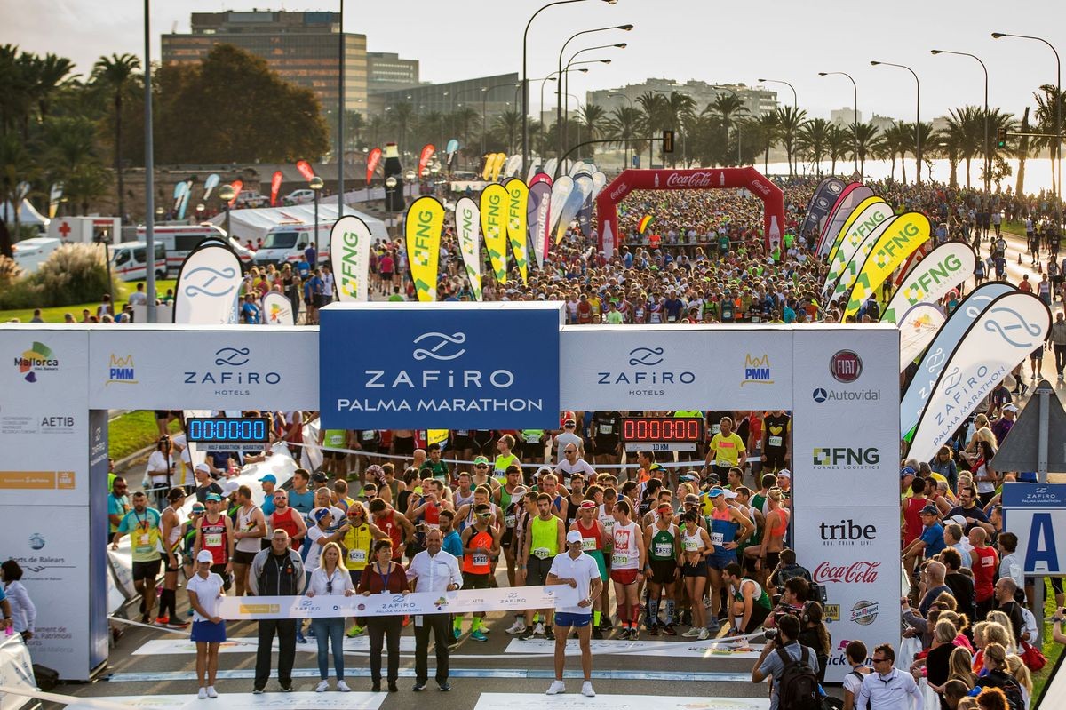 Start zum Mallorca Marathon