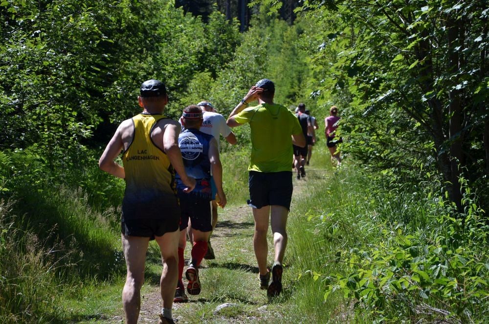 Teilnehmer beim X-Trail-Run Breitnau