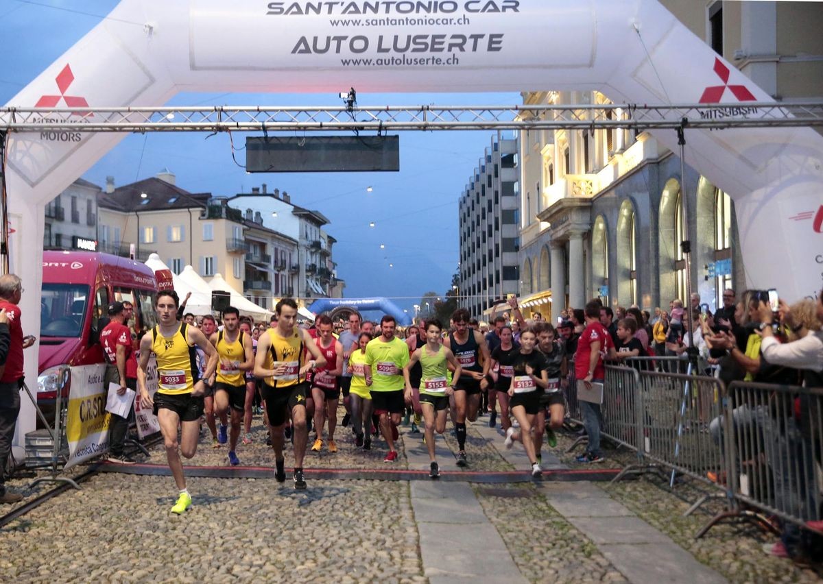 Start zum Ascona City Run. Foto: Veranstalter