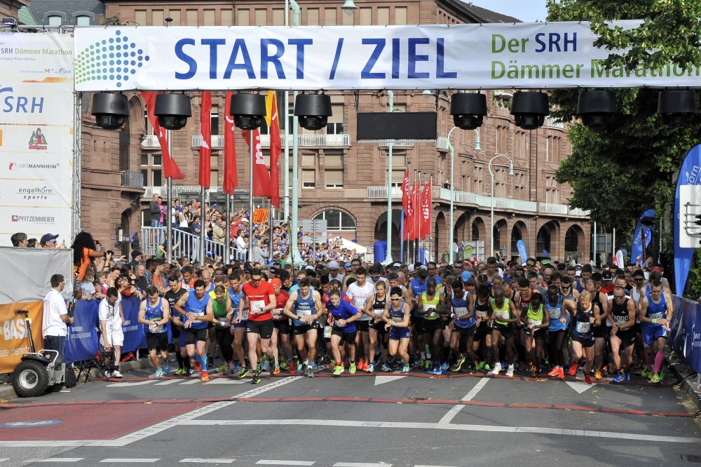 Marathon Mannheim Strecke