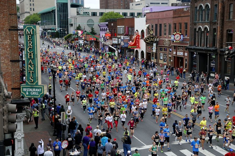 Definitiv ein Hingucker: Der Nashville Marathon. Foto: Veranstalter