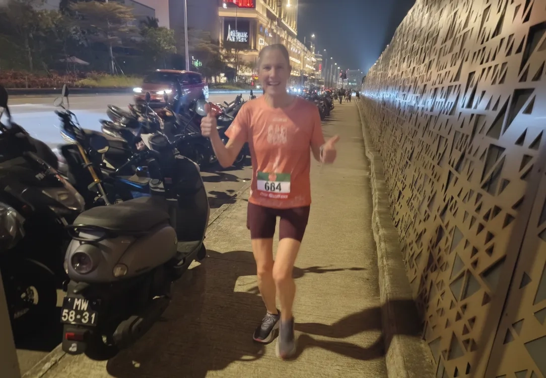 South China Marathon Challenge 20: Sally auf der Strecke
