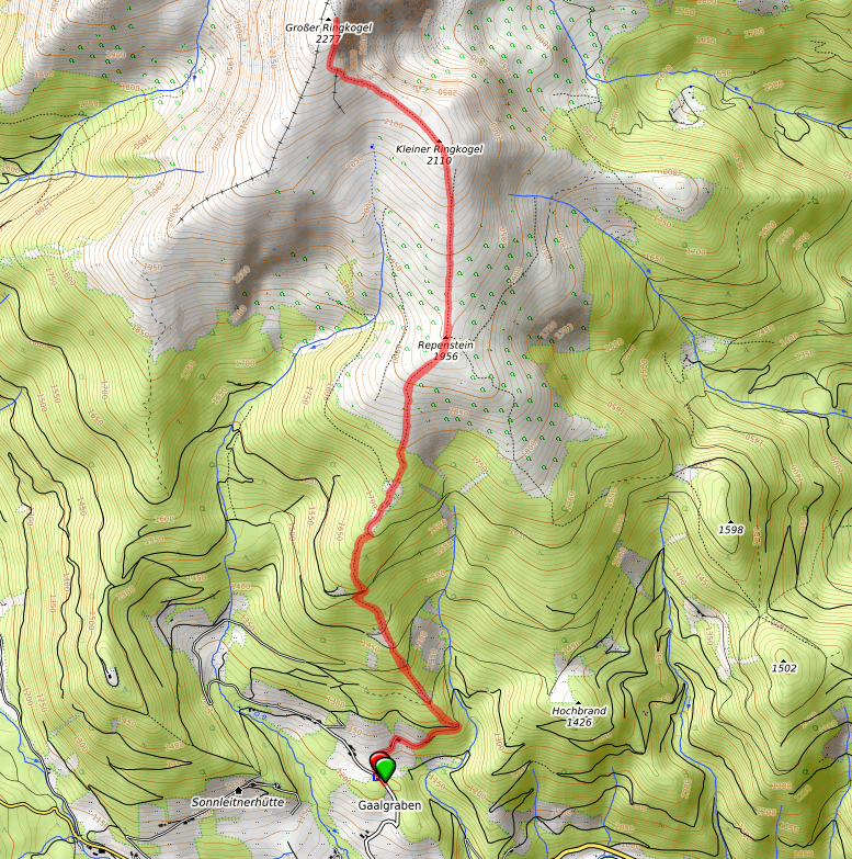 Grosser Ringkogel Normalweg 31 1635822905
