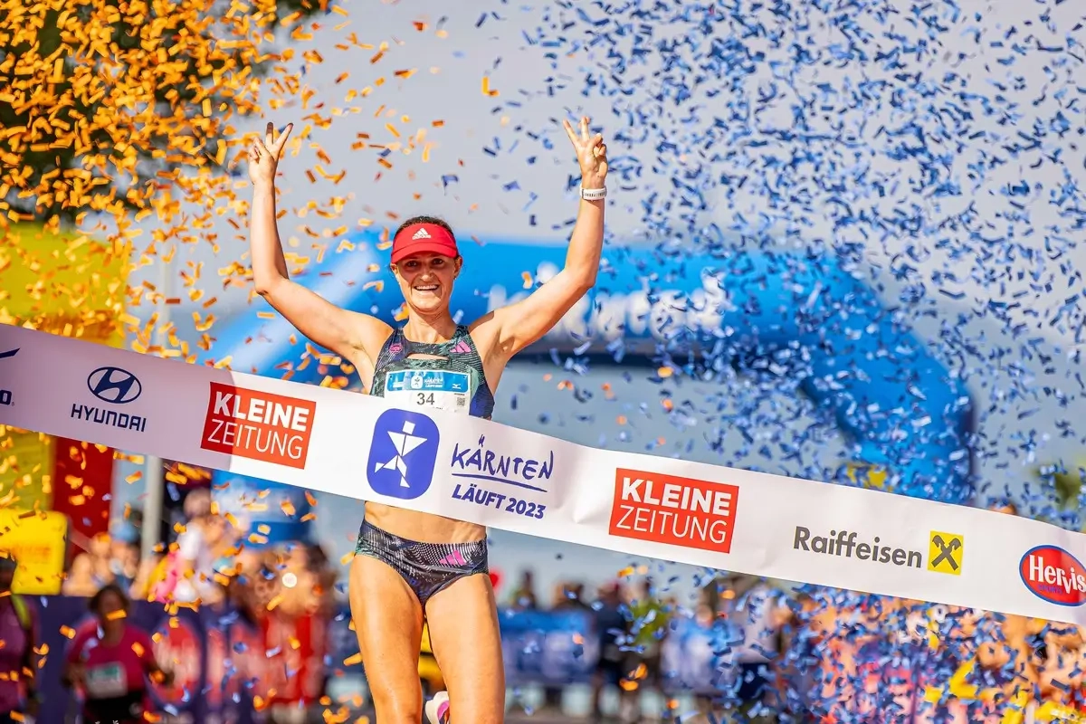 Kärnten Läuft: Wörthersee Halbmarathon 2023 Siegerin