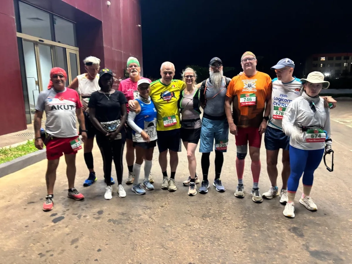 Dakar Club-Marathon: Startaufstellung