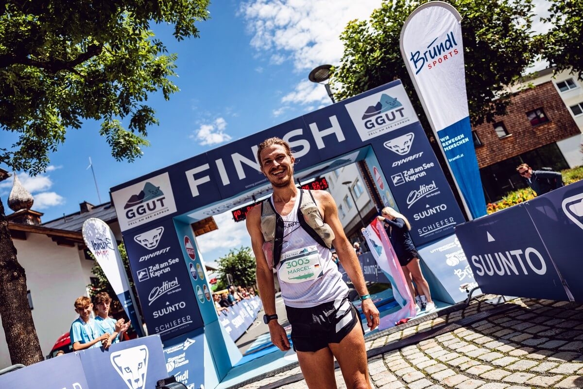 Weissee Gletscherwelt Trail 2023 Sieger Marcel Höche