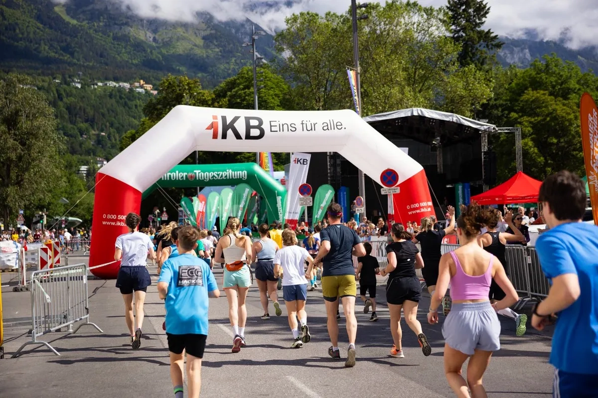 Stadtlauf Innsbruck Strecke