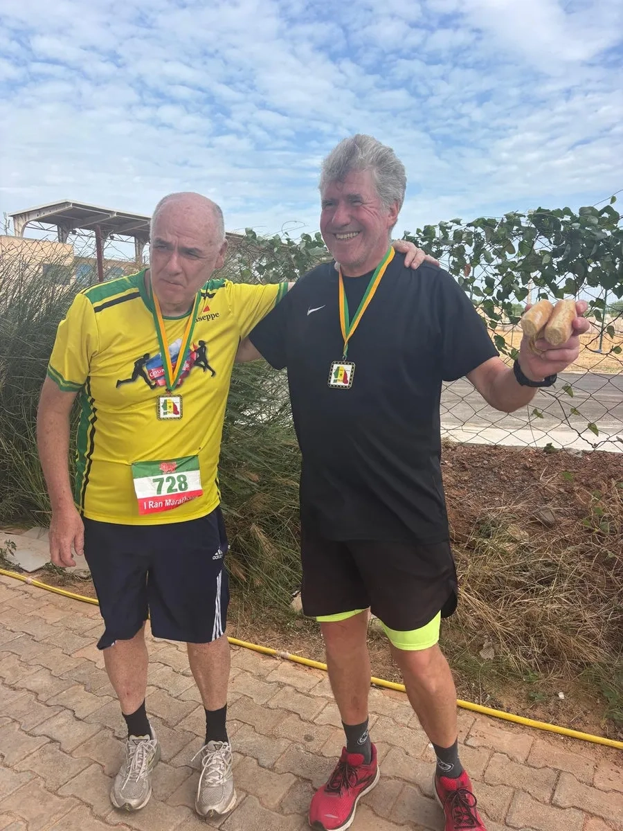 Dakar Club-Marathon: Giuseppe und Klaus im Ziel