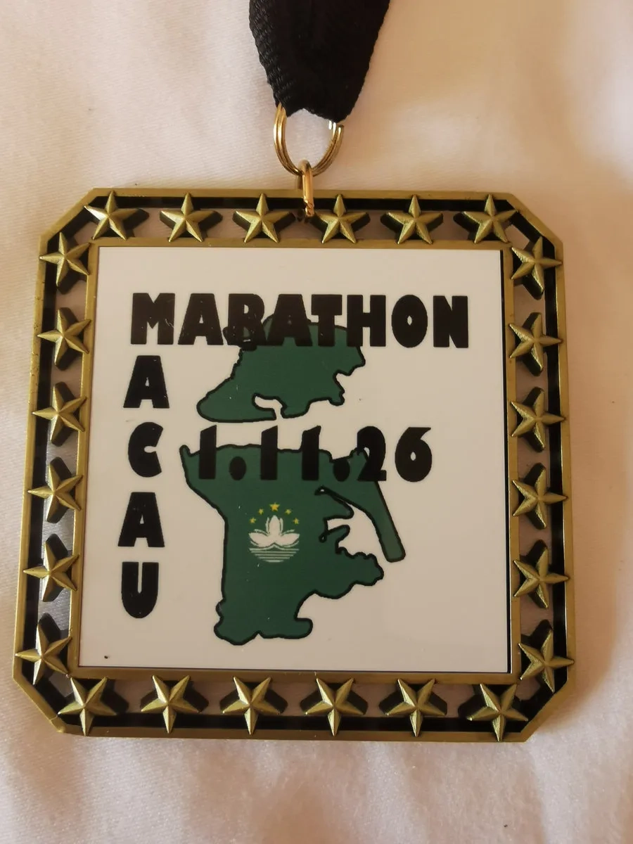 South China Marathon Challenge 22: Marathonmedaille Macau