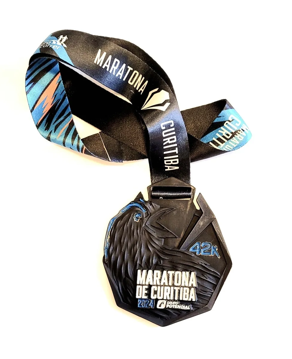 Maratona de Curitiba 2024 Medaille